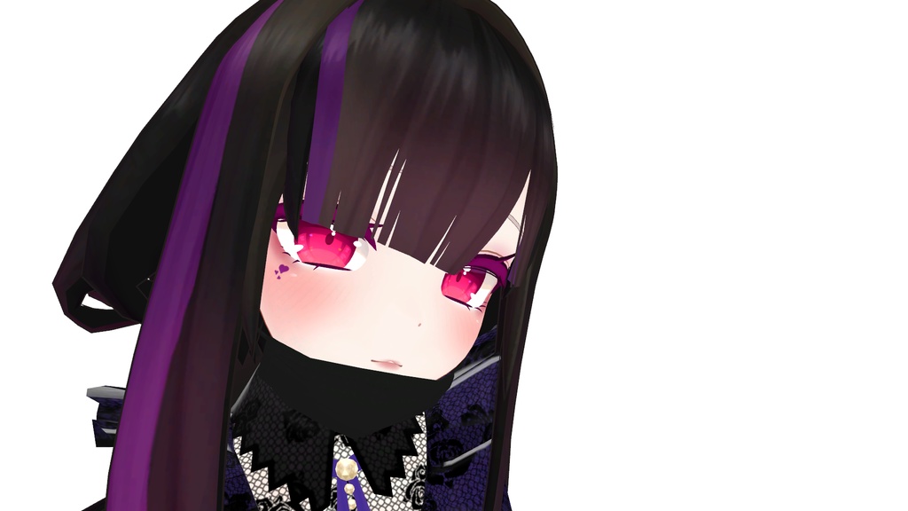【VRChat 】-舞夜用-まやネイルとメイク maya nail and makeup
