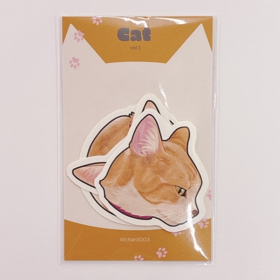 ステッカー【にゃんこ】