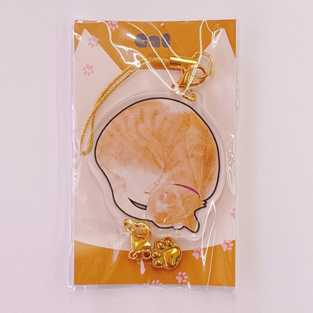 連結できるアクリルキーホルダー【にゃんこ】