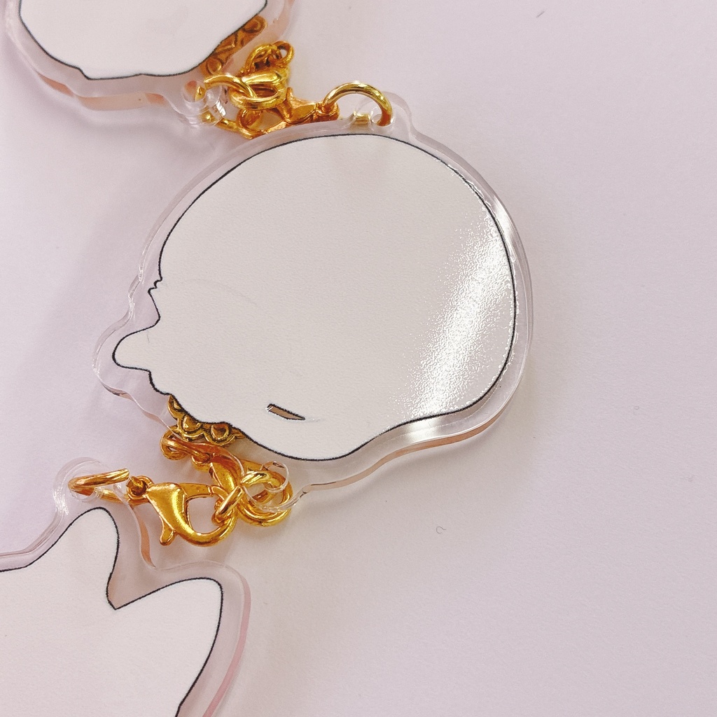 連結できるアクリルキーホルダー【にゃんこ】