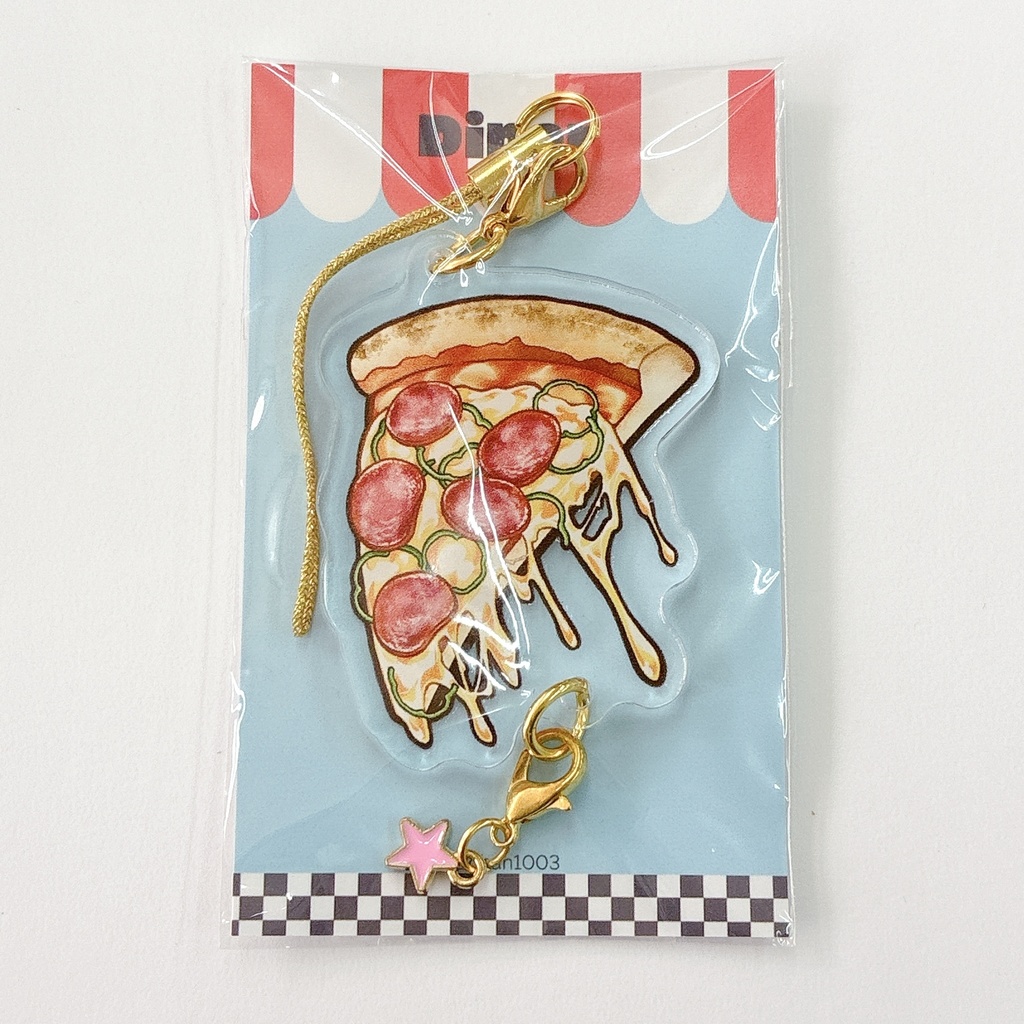 連結できるアクリルキーホルダー【ダイナー】