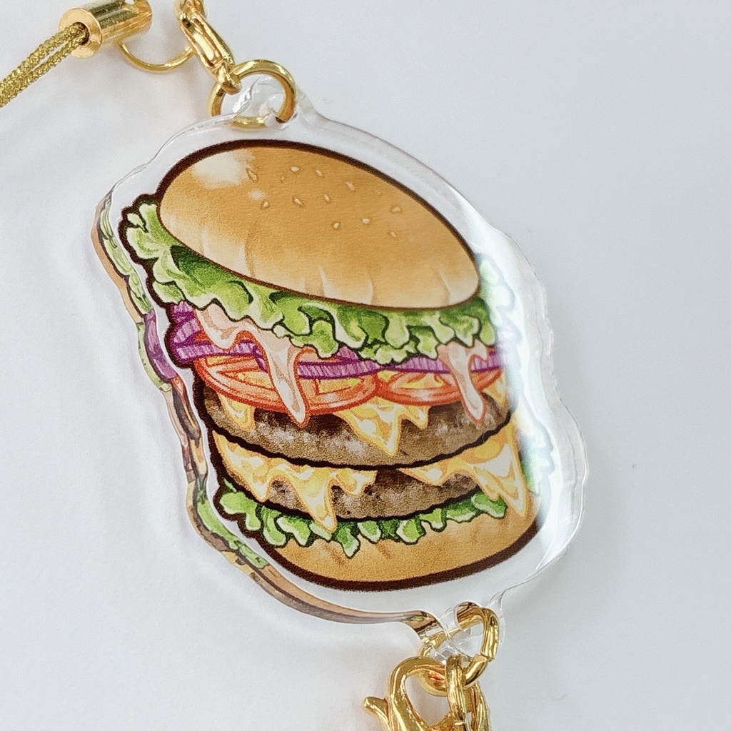 連結できるアクリルキーホルダー【ダイナー】