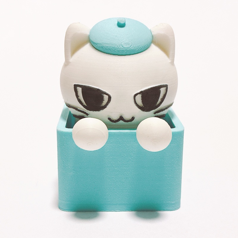 【3Dプリンター製】kotoBOXオリジナルロゴフィギュア