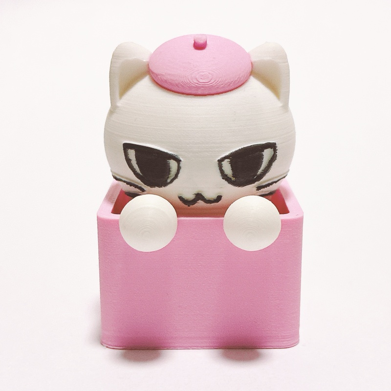 【3Dプリンター製】kotoBOXオリジナルロゴフィギュア