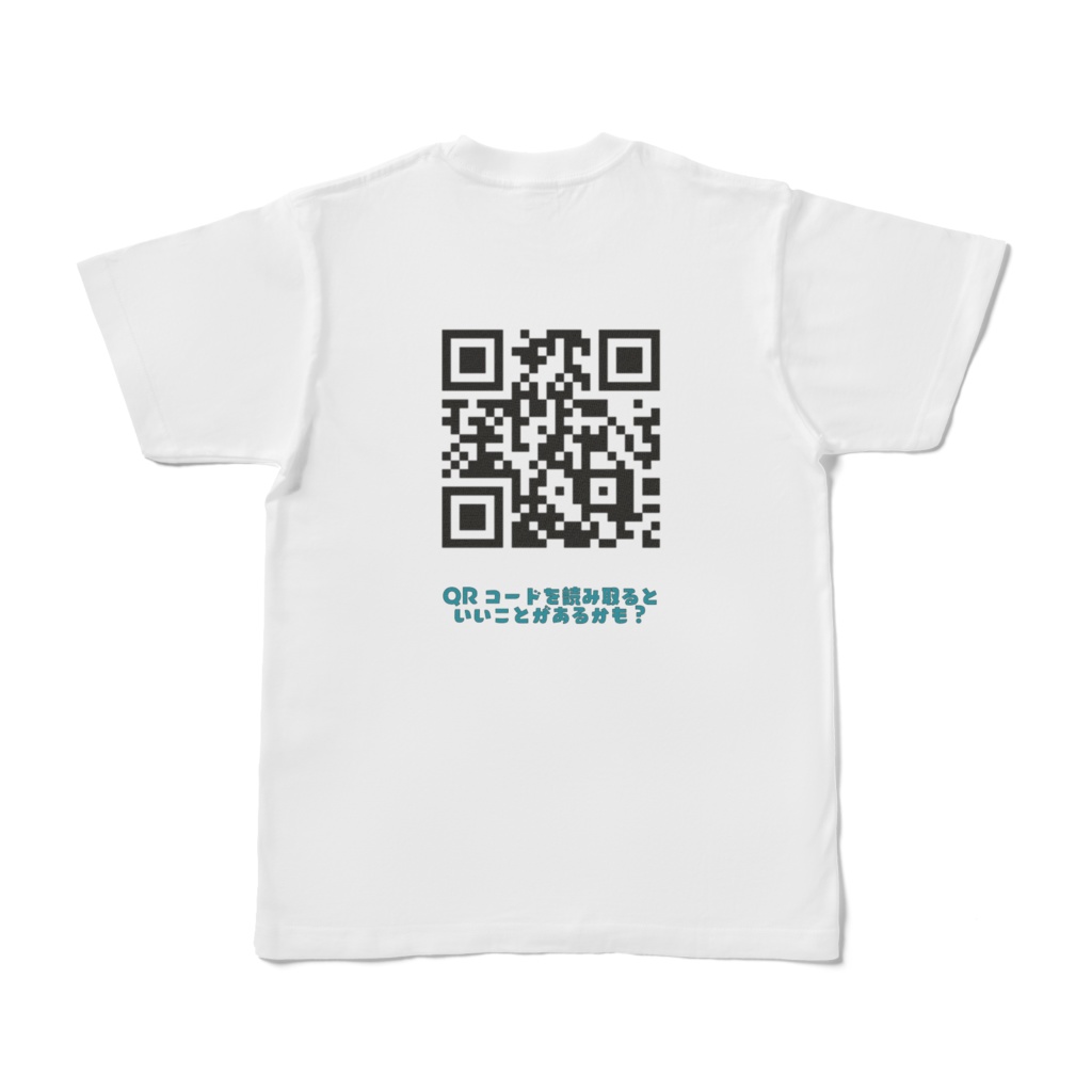QRコードでOkipoを宣伝できるT-shirt