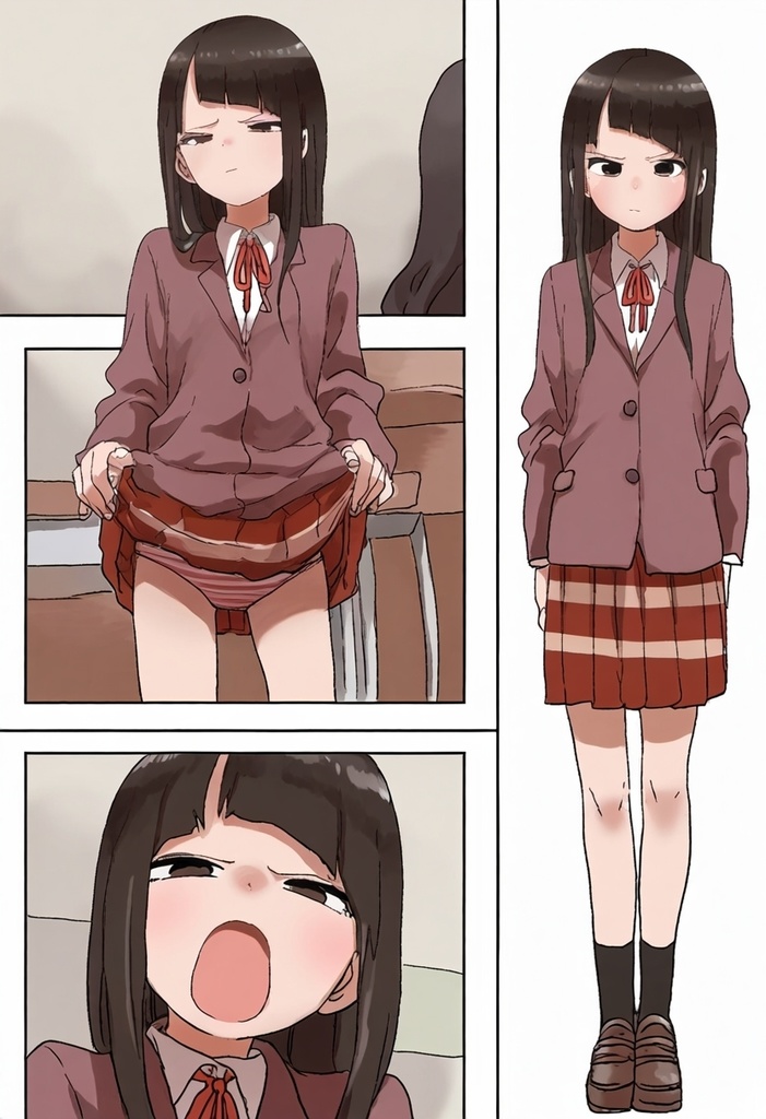 嫌な顔で恥じらいながらパンツを見せて欲しい 1: 学校と制服