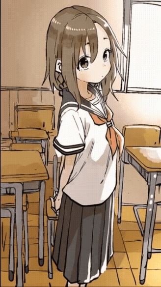 嫌な顔で恥じらいながらパンツを見せて欲しい!!gif