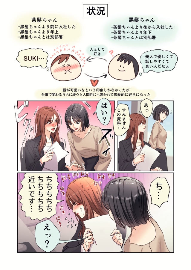 【電子書籍】社会人百合漫画短編まとめ1 主に交際前まとめ
