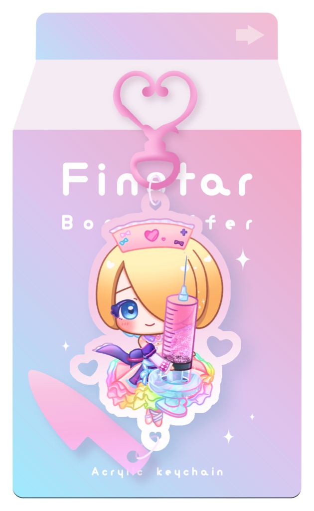 フィンスターのアクキーVol.1 (Pink)