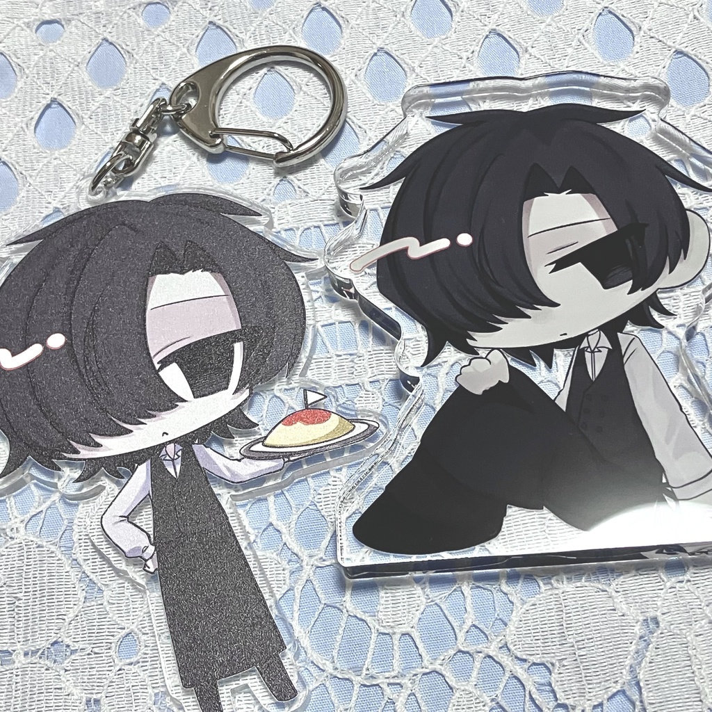 アクリルキーホルダー&おすわり自立アクスタ