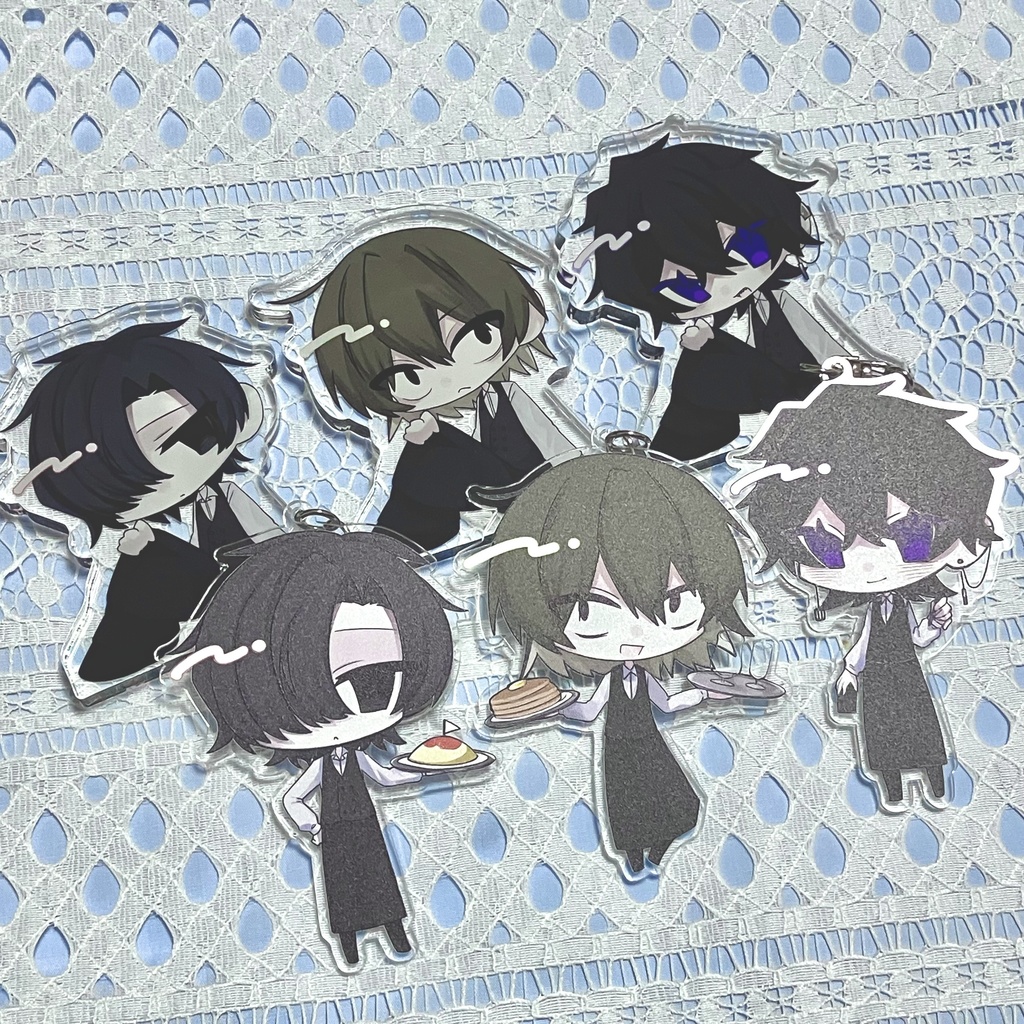 アクリルキーホルダー&おすわり自立アクスタ