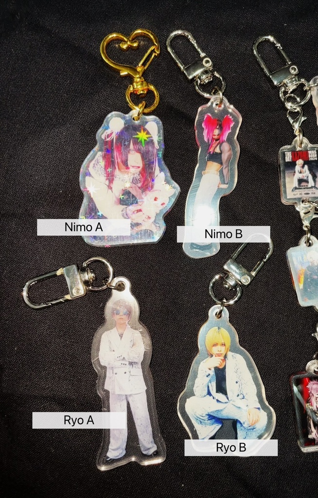 Key chains アクキーシリーズ