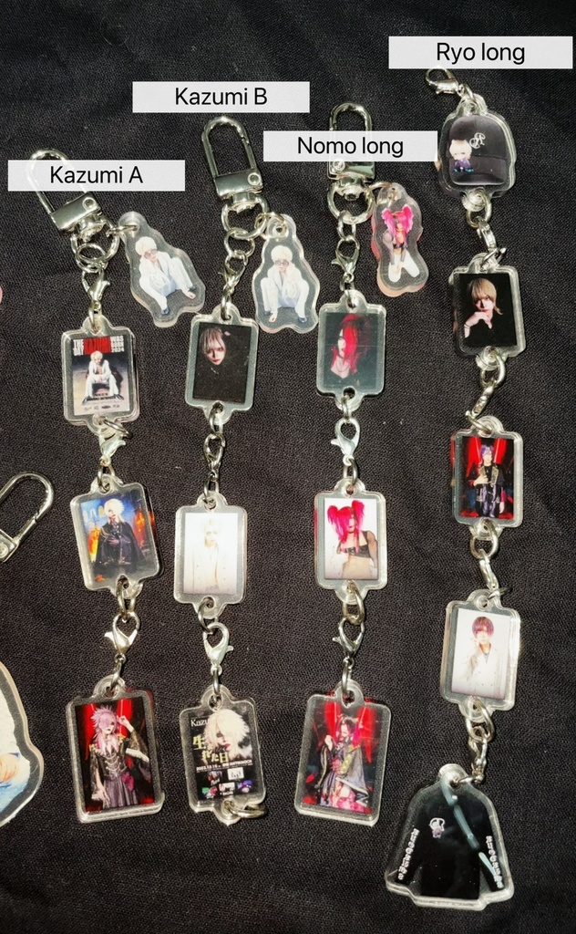Key chains アクキーシリーズ