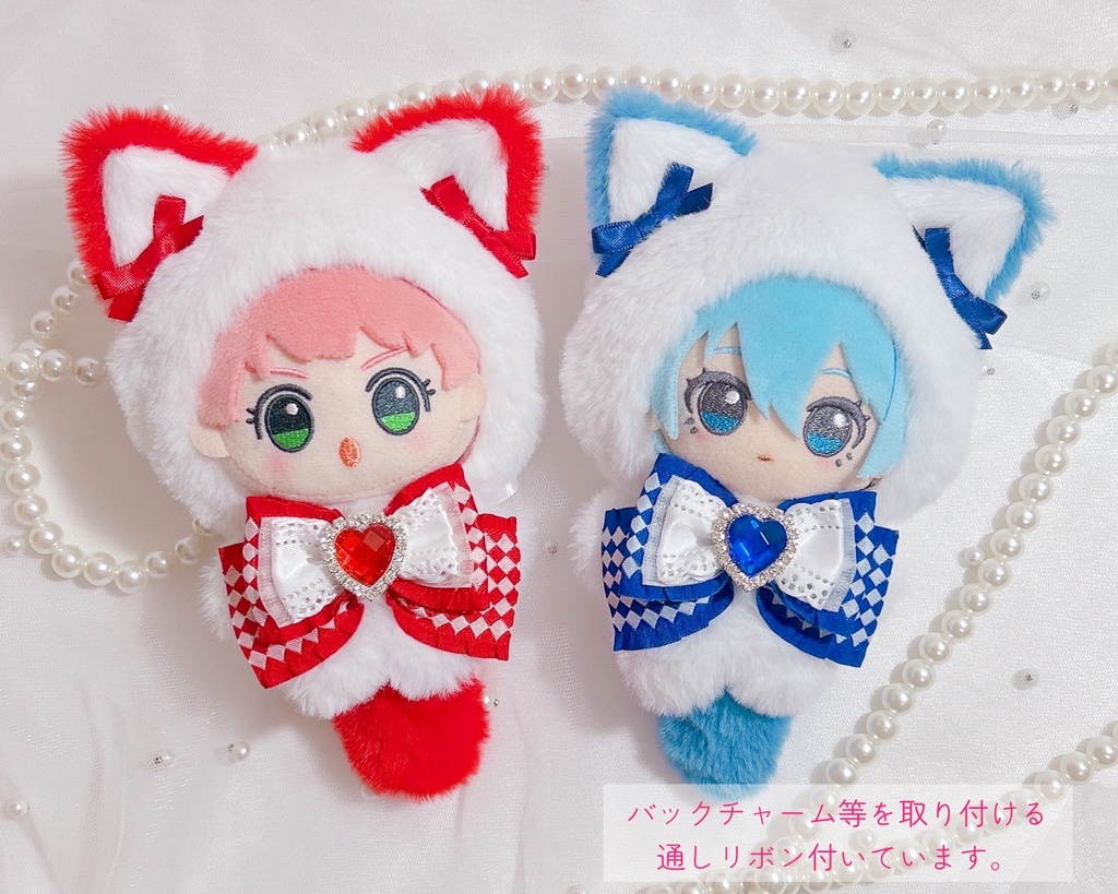 ねこ 着ぐるみ 12cm ぬい服