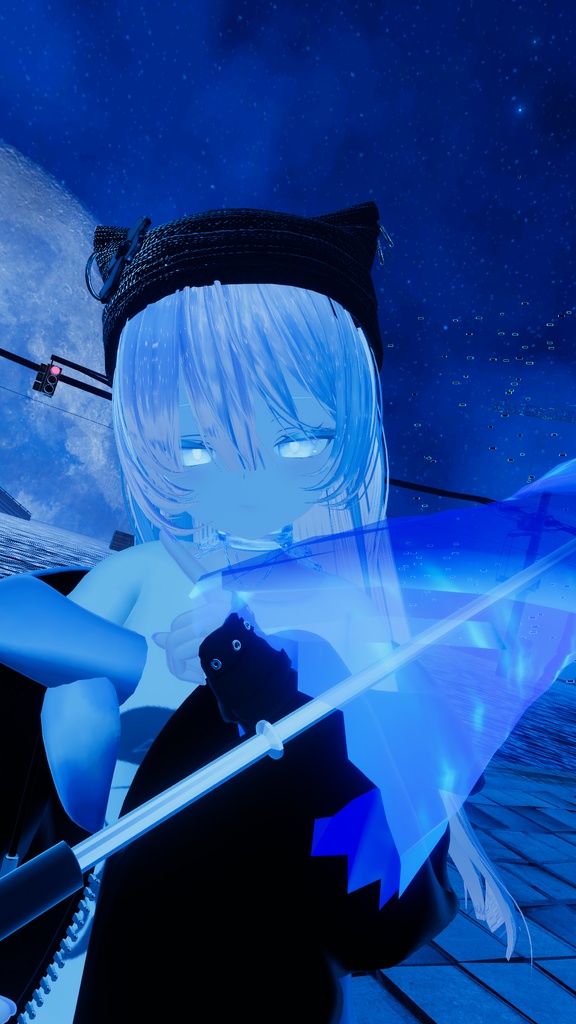 【MA対応】オリジナル3Dモデル 雨乃逆空【アバターバトルシステム対応】