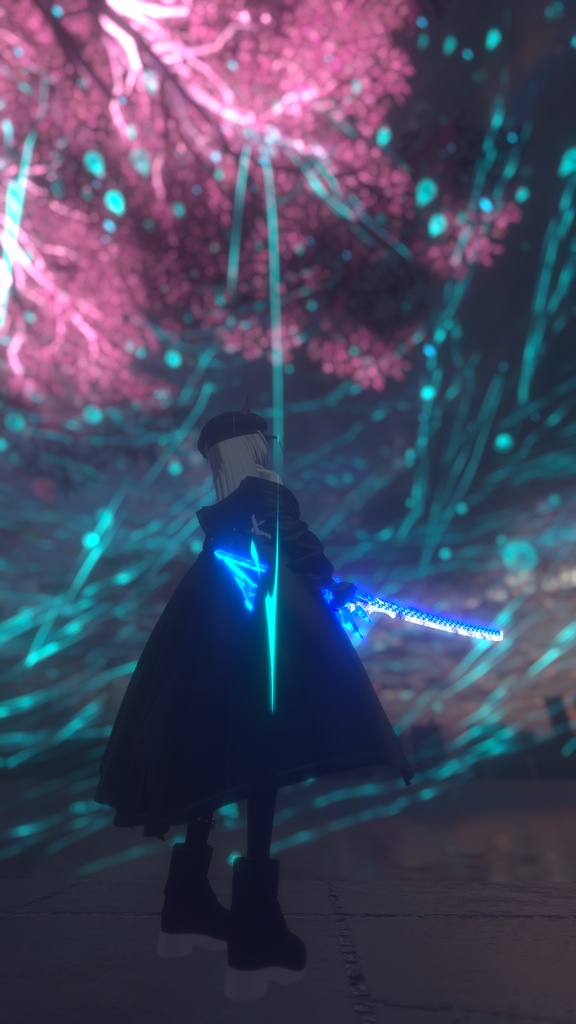 【MA対応】オリジナル3Dモデル 【白魔の剣】