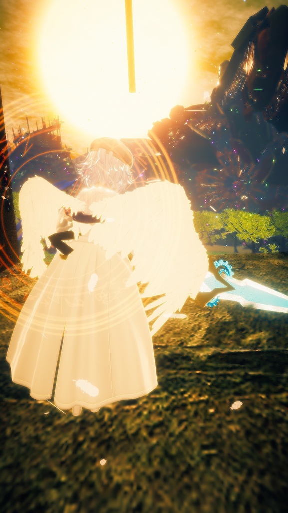 【MA対応】オリジナル3Dモデル 【時空の羽】