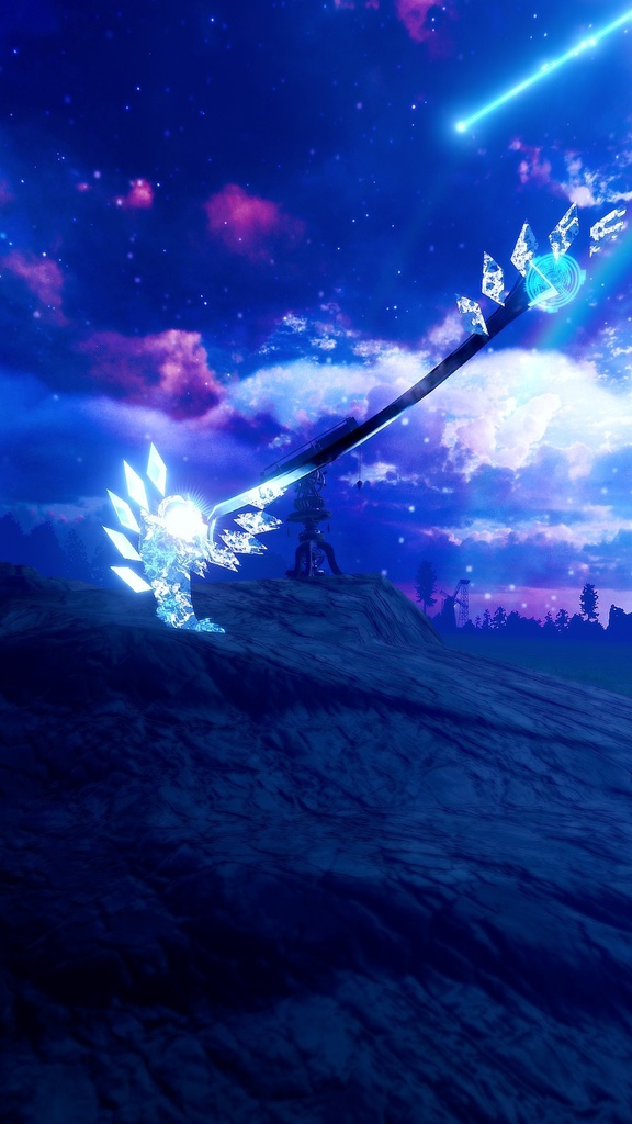 【MA対応】オリジナル3Dモデル 【白露の大鎌】