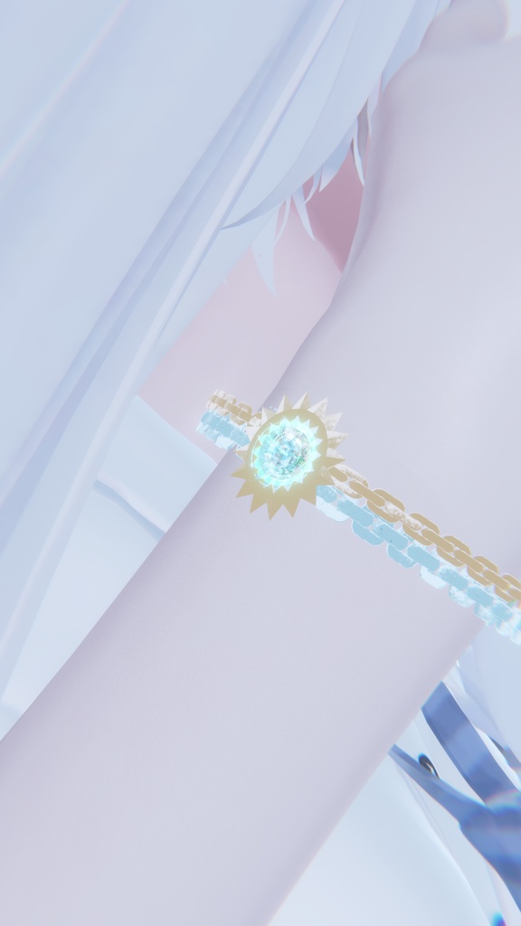 【MA対応】オリジナル3Dモデル【太陽の腕輪】