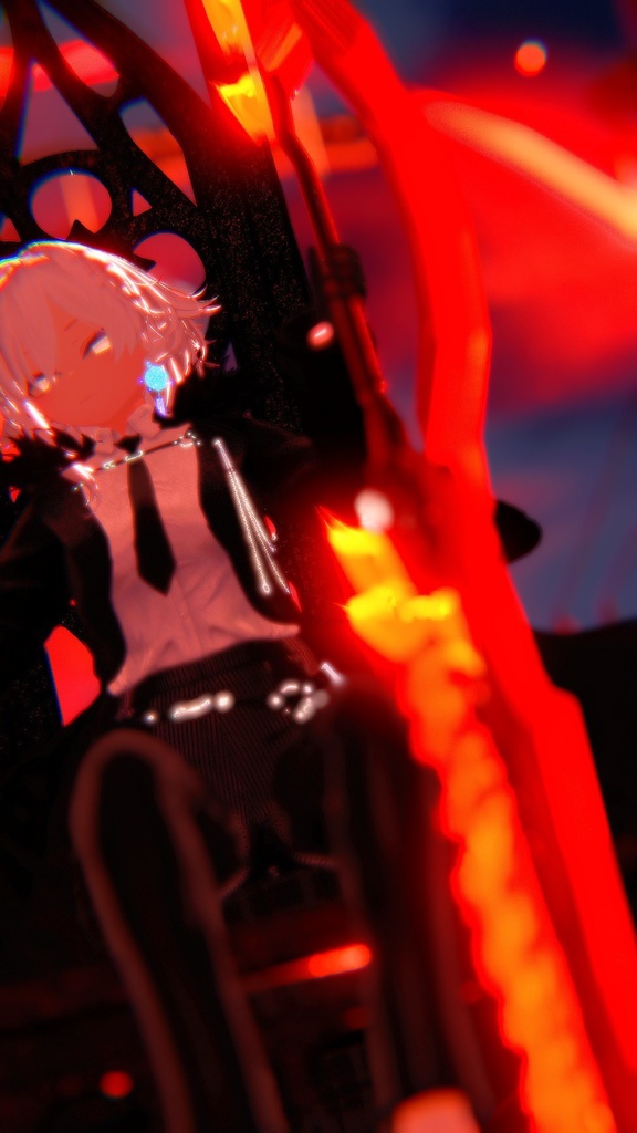 【MA対応】オリジナル3Dモデル リースイフリート【アバターバトルシステム対応】