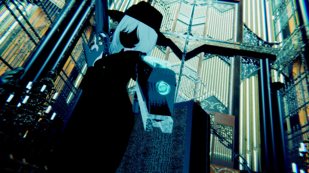 【MA対応】オリジナル3Dモデル 墓守【アバターバトルシステム対応】