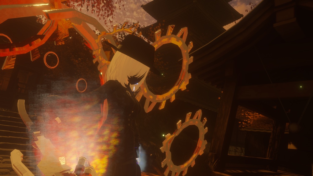 【MA対応】オリジナル3Dモデル 日輪【アバターバトルシステム対応】