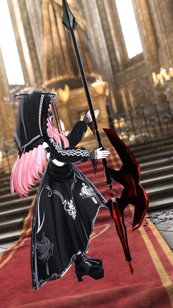 【MA対応】オリジナル3Dモデル 断罪者【アバターバトルシステム対応】