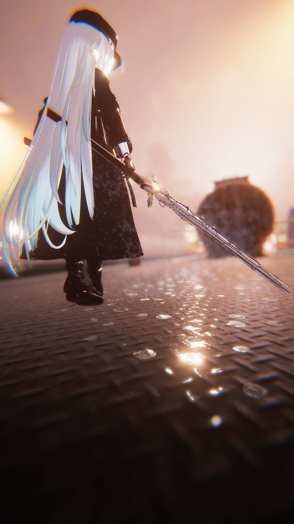 【MA対応】オリジナル3Dモデル 夜空の誓い【アバターバトルシステム対応】