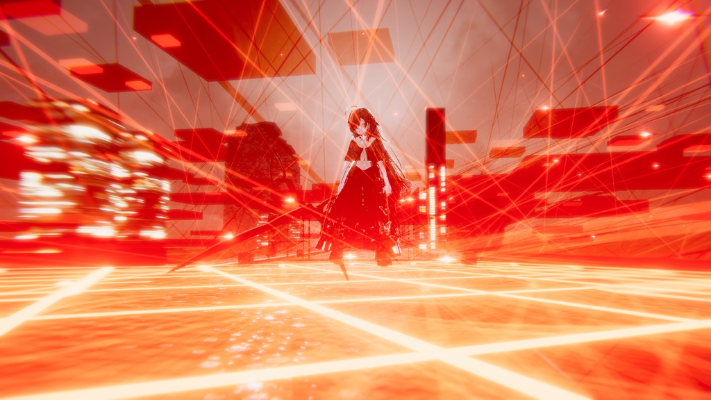 【MA対応】オリジナル3Dモデル【トリニスタ】