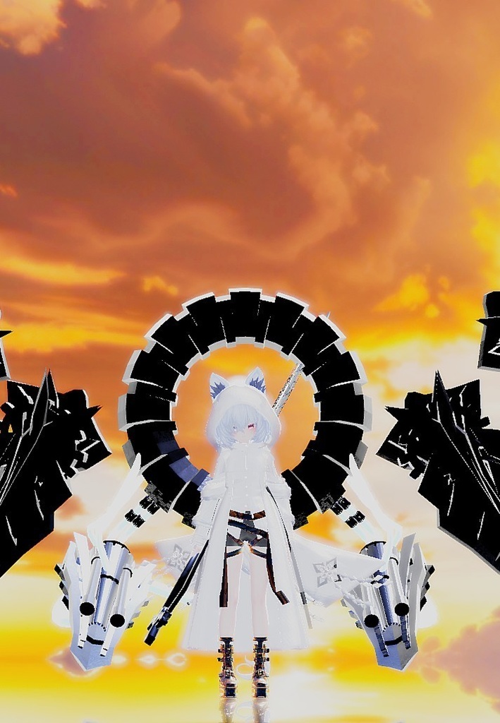 【MA対応】オリジナル3Dモデル【神碎キ】