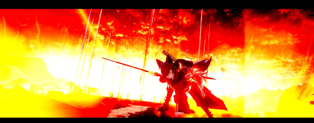 【MA対応】オリジナル3Dモデル【狛凪乃剣】