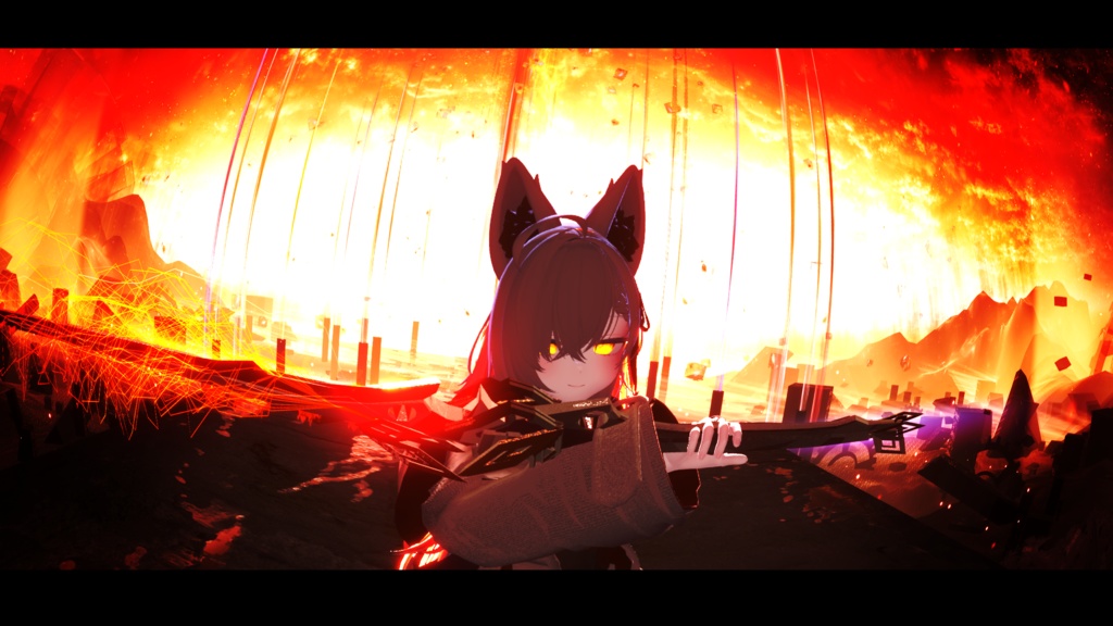 【MA対応】オリジナル3Dモデル【狛凪乃剣】