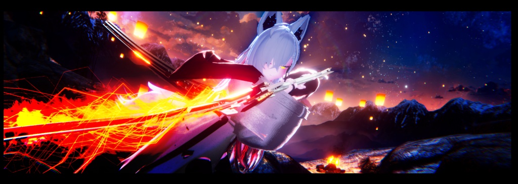 【MA対応】オリジナル3Dモデル【狛凪乃剣】