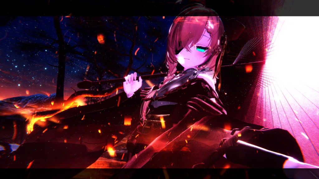 【MA対応】オリジナル3Dモデル【狛銘-HAKUMEI-】