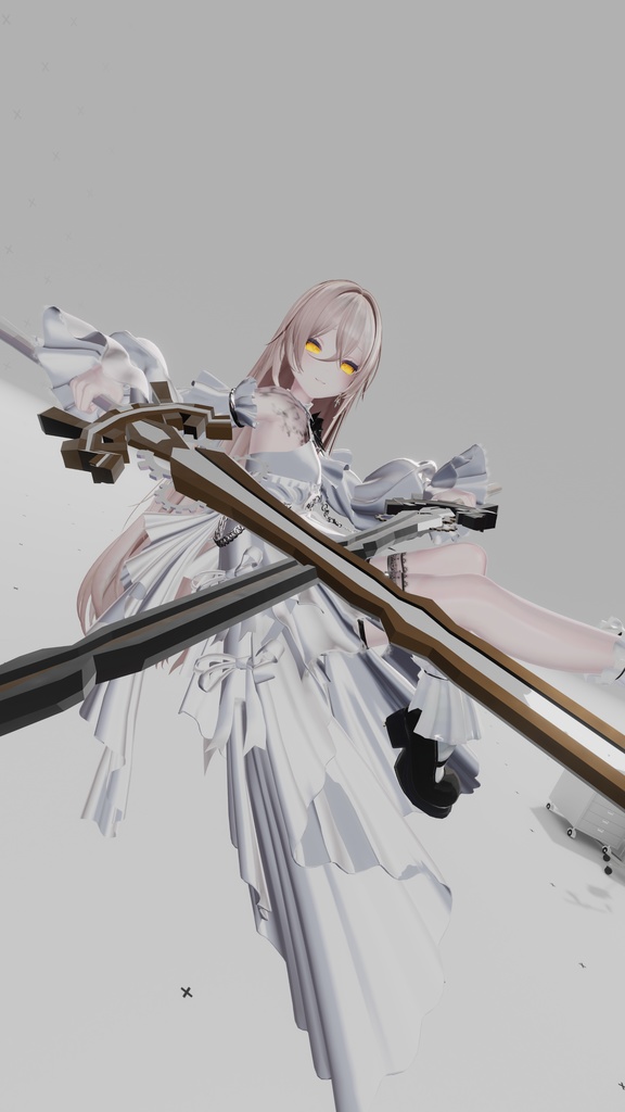 【MA対応】オリジナル3Dモデル【時詠-TOKIYOMI-】