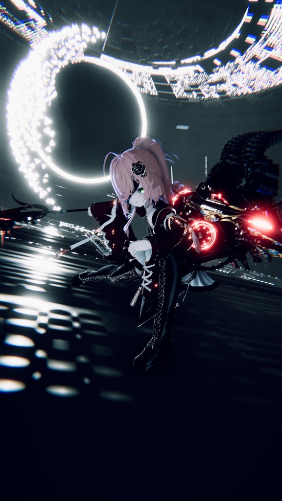 【MA対応】オリジナル3Dモデル【花朧-HANAOBORO-】