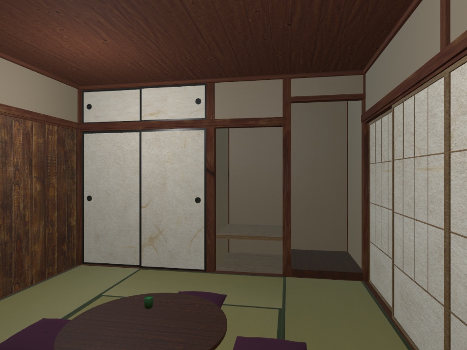 シンプルな和室