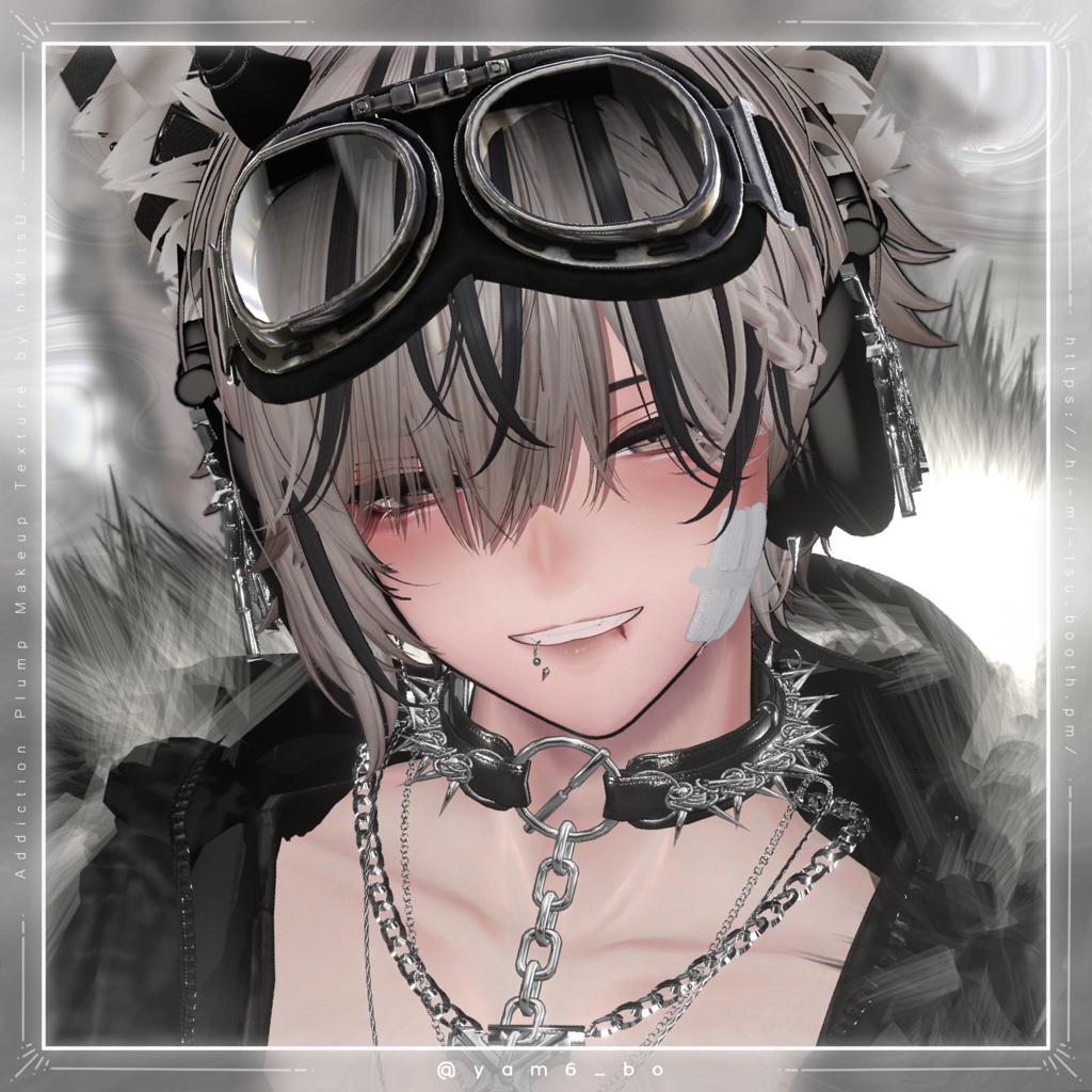 +Komano+ Addiction Plump Makeup Texture +16アバター対応+