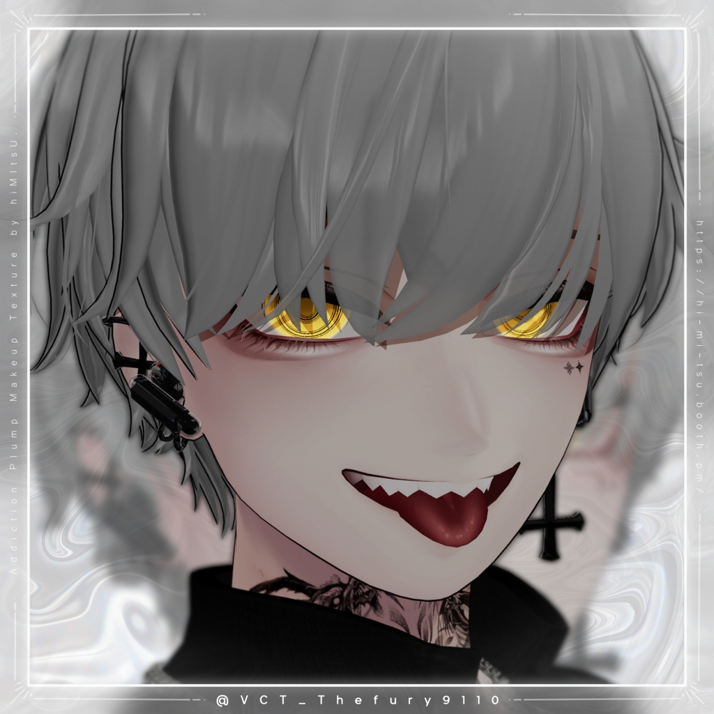 +Komano+ Addiction Plump Makeup Texture +16アバター対応+