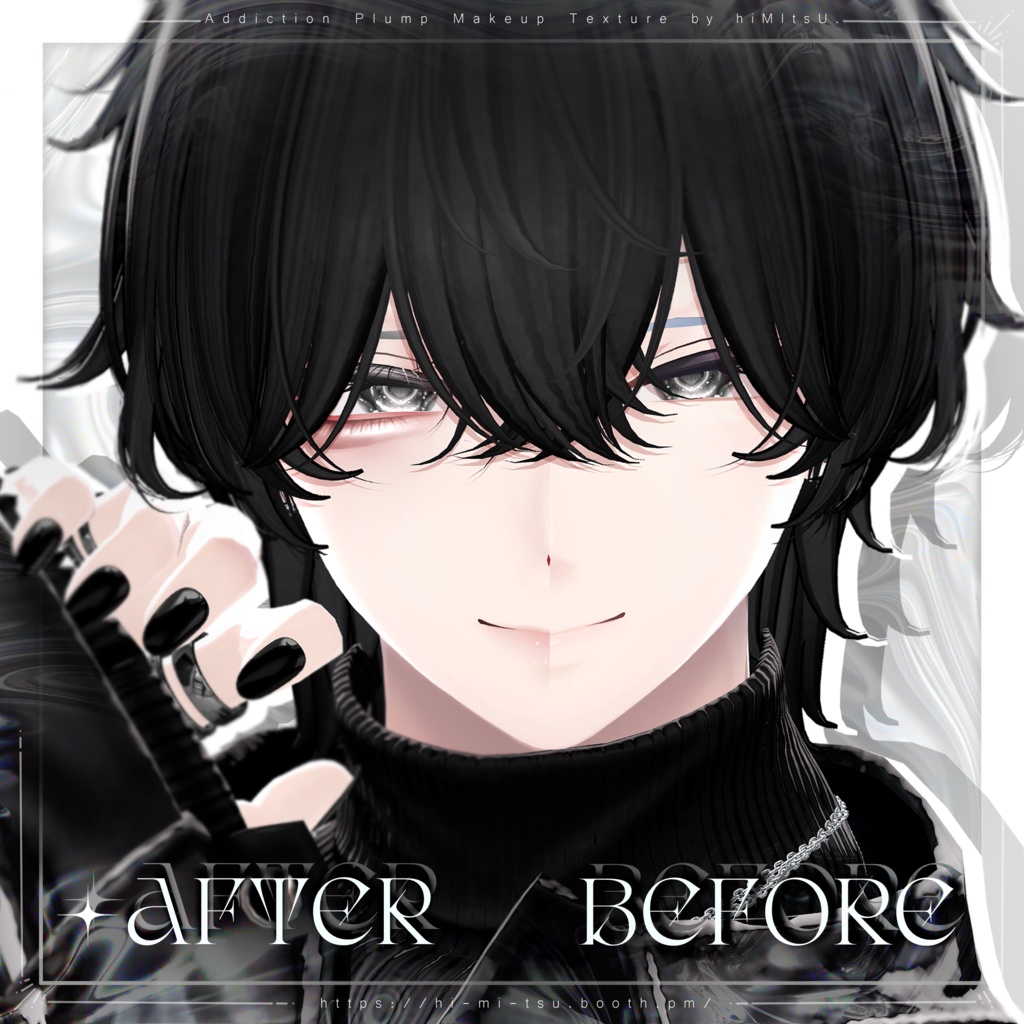 +Komano+ Addiction Plump Makeup Texture +16アバター対応+