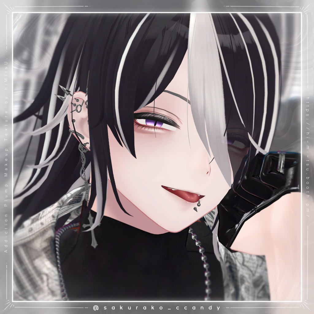 +Komano+ Addiction Plump Makeup Texture +16アバター対応+