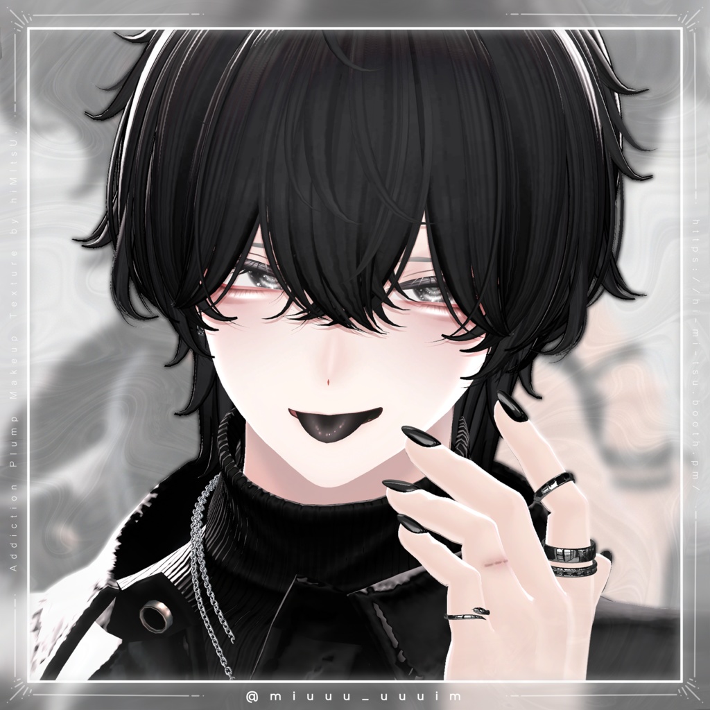 +Komano+ Addiction Plump Makeup Texture +16アバター対応+