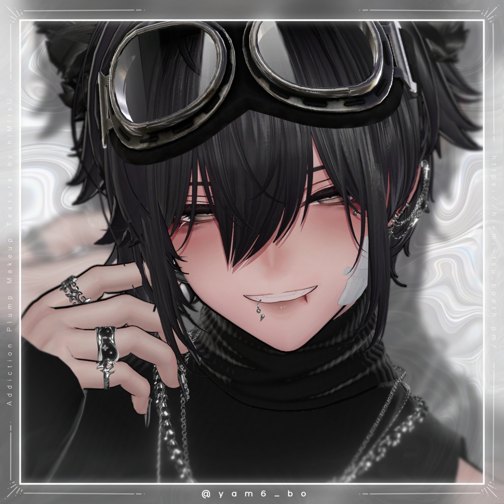 +Komano+ Addiction Plump Makeup Texture +16アバター対応+