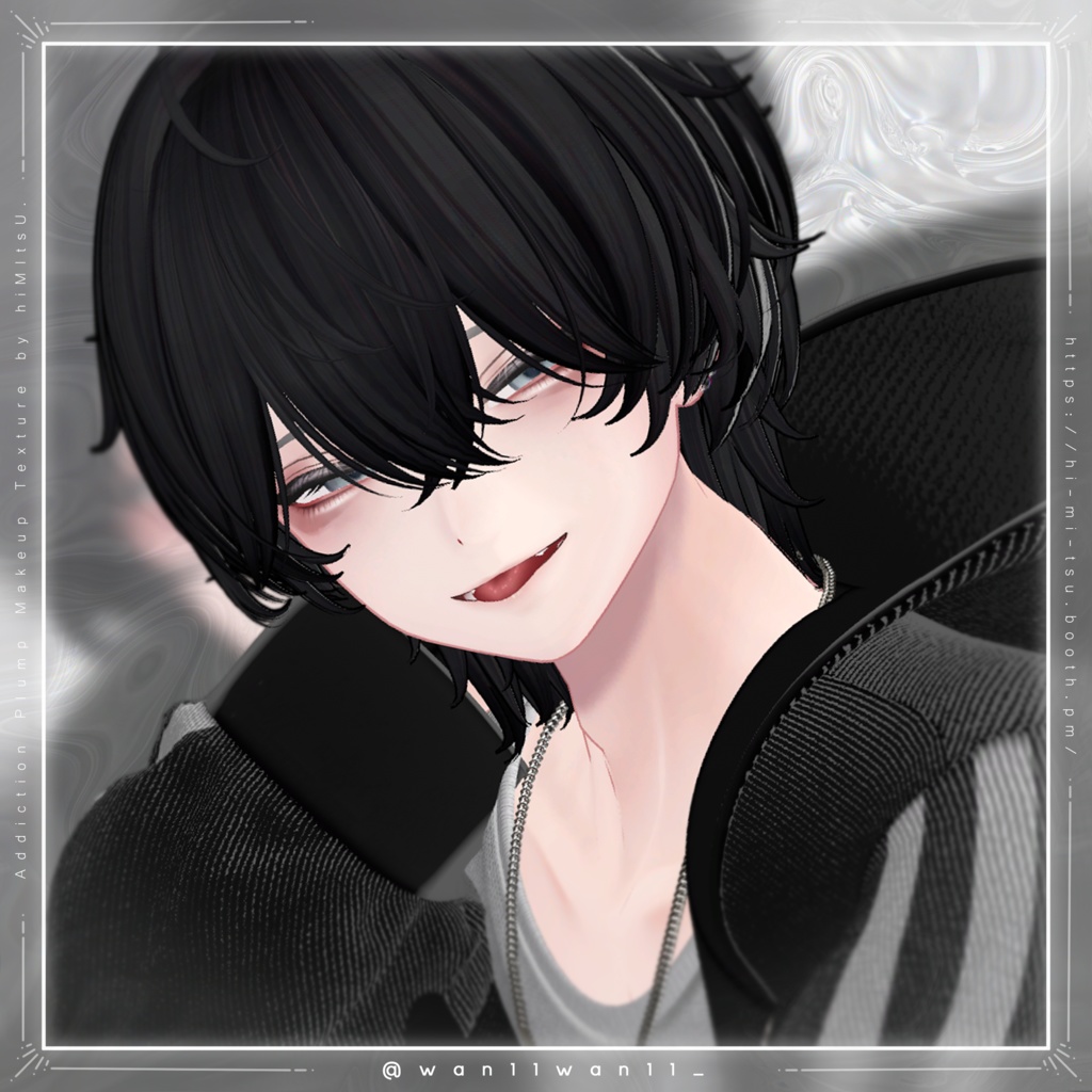 +Komano+ Addiction Plump Makeup Texture +16アバター対応+