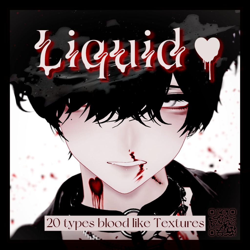 Liquid🖤Texture +7アバター対応+