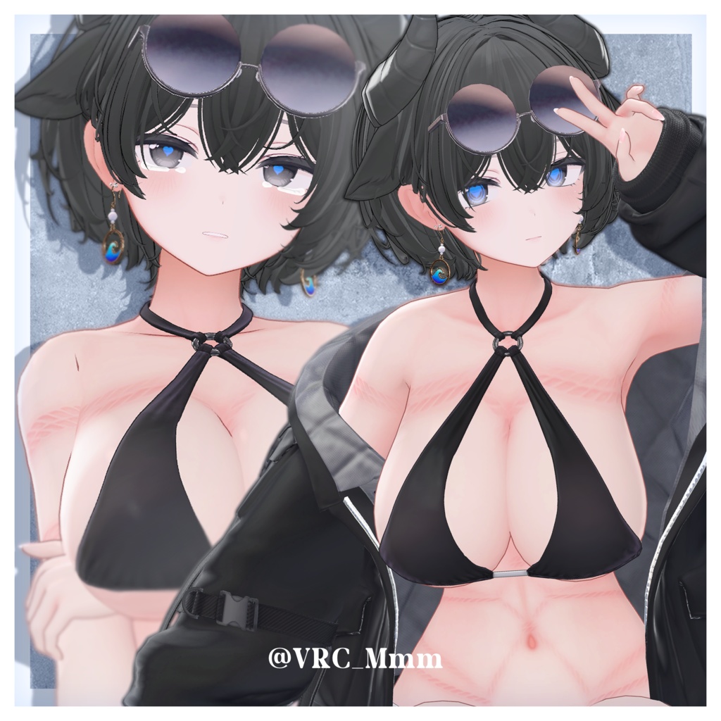 Bondage Tattoo +8アバター対応+