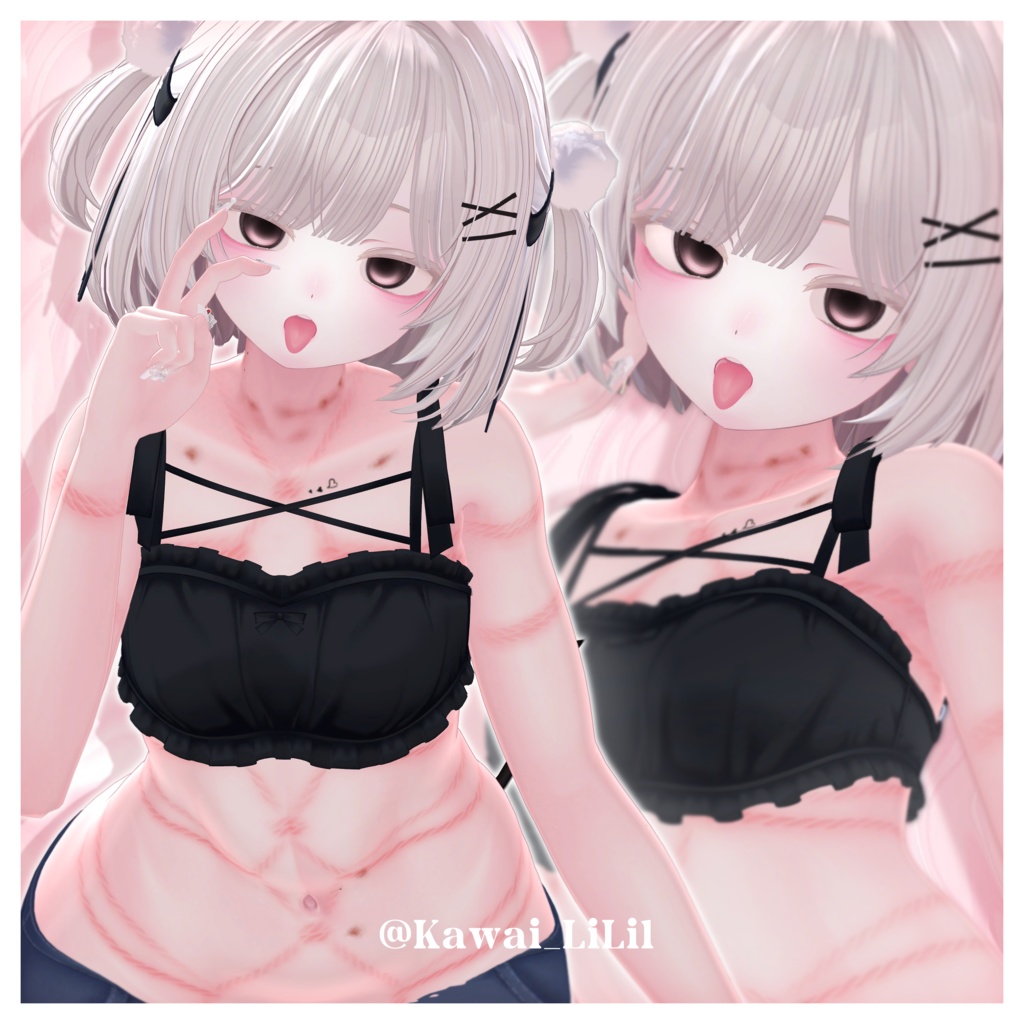 Bondage Tattoo +8アバター対応+