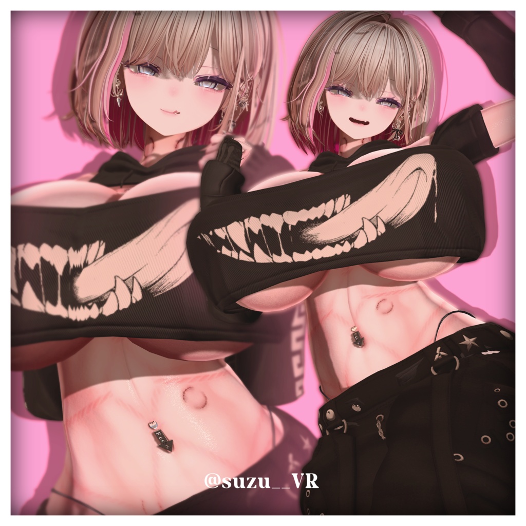 Bondage Tattoo +8アバター対応+