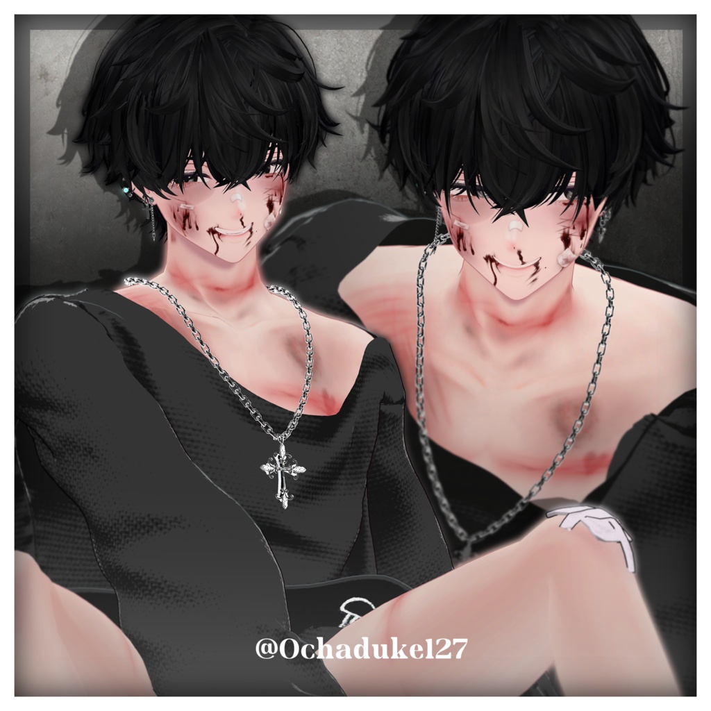 Bondage Tattoo +8アバター対応+