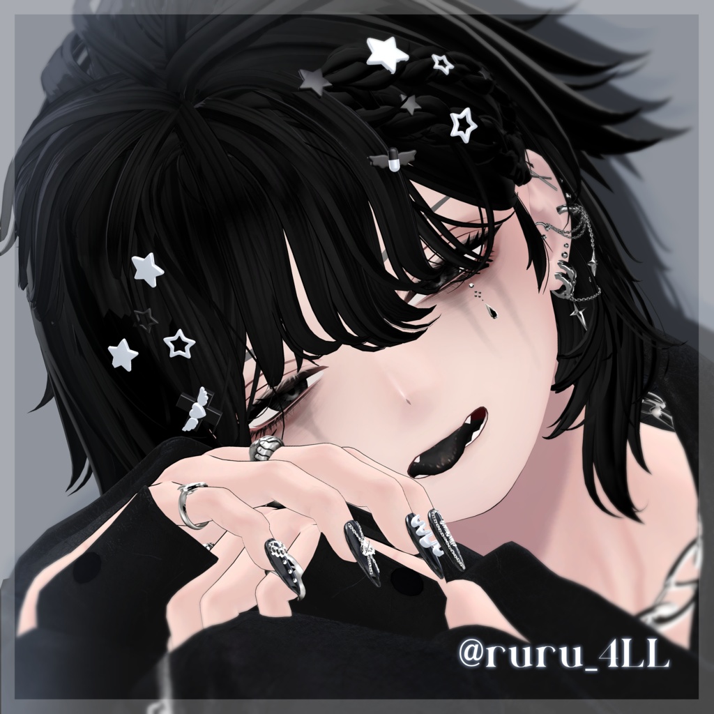 +Komano+ CRYBABY Makeup Texture +8アバター対応+